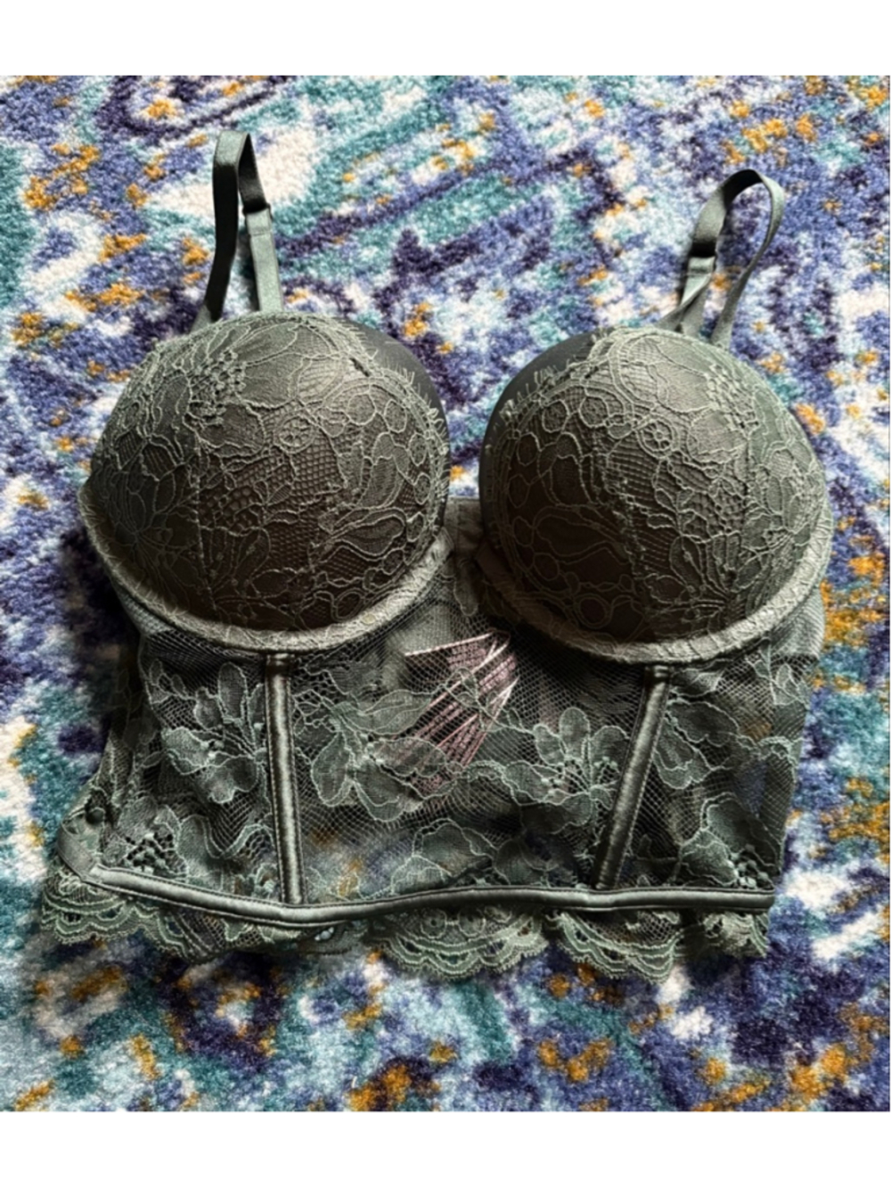 Victoria's Secret Very Sexy Push-Up Lace Bustier 32C